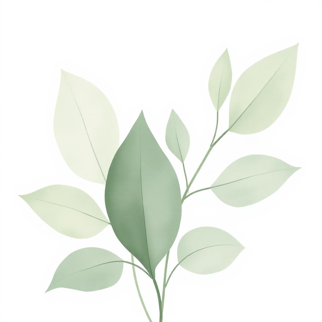 Soft botanical illustration